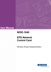 Advantech WISE-1840 User Manual
