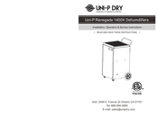 Uni-P Dry Renegade 1400X Installation, Operation & Service Instructions