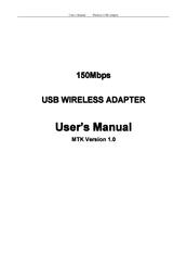 Ralink 15G7000B User Manual