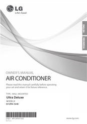 LG D12RX SH0 Owner's Manual