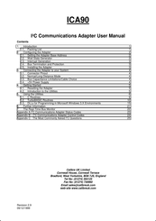 Calibre ICA90 User Manual