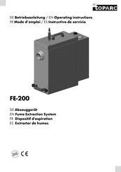 Toparc 043237 Operating Instructions Manual