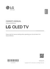 LG OLED77C1PTB.ATS Owner's Manual