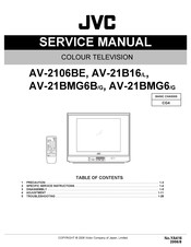 JVC AV-21BMG6G, AV-21BMG6/G Service Manual