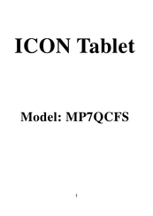 ICON MP7QCFS Manual