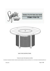Ashley Signature Design P750-776 User Manual