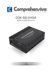 Comprehensive CCN-SDI2HDA Operation Manual