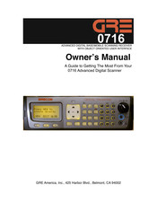 GRE 0716 Owner's Manual