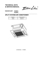 Argo Clima Euro-Line AS38AL Technical Data & Service Manual