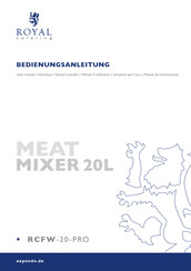 Royal Catering RCFW-20-PRO User Manual