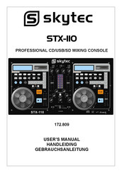 Skytec STX-110 User Manual