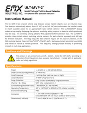EMX ULT-MVP-2 Instruction Manual