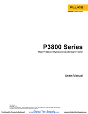 Fluke P3840 User Manual