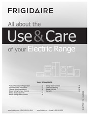 Frigidaire FFEF3052TSF Use & Care Manual