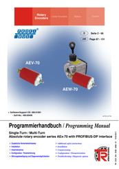 Profibus AEW-70 Programming Manual