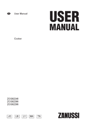Zanussi ZCG92246 User Manual