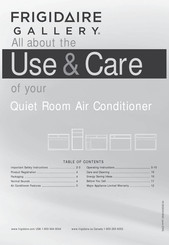 Frigidaire Gallery FGRQ0833U1 Use & Care Manual