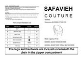 Safavieh COUTURE SFV4700 Quick Start Manual