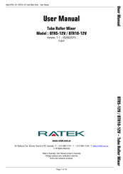Ratek BTR10-12V User Manual