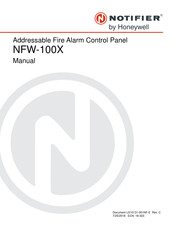 Honeywell NOTIFIER NFW-100X Manual