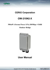 Cerio OW-215N2-X User Manual