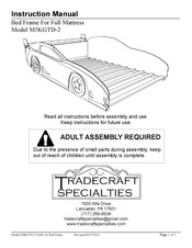 Tradecraft Specialties M3KGTD-2 Instruction Manual