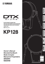 Yamaha DTX KP128 Owner's Manual