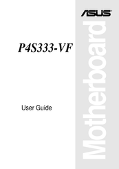 Asus P4S333-VF User Manual