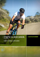 Cannondale SYNAPSE HI-MOD CARBON 2013 Owner's Manual Supplement