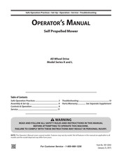 Remington SC 700E Operator's Manual