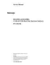 Tektronix RSA3300A Service Manual
