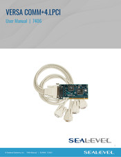 SeaLevel VERSA COMM+4.LPCI User Manual