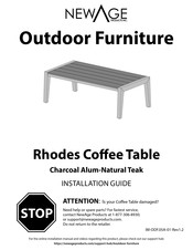 NewAge Products Rhodes 91114 Installation Manual