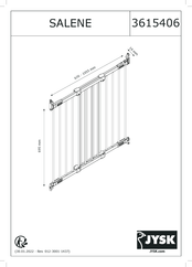 Jysk SALENE 3615406 Manual