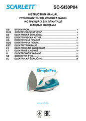Scarlett SC-SI30P04 Instruction Manual