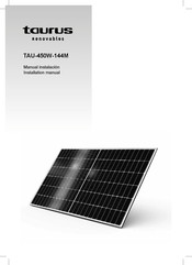 Taurus TAU-450W-144M Installation Manual