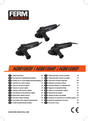 Ferm Industrial AGM1093P Original Instructions Manual