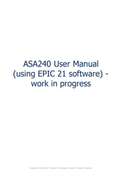 Electron Plus ASA240 User Manual