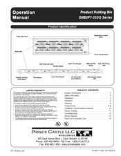 Prince Castle DHB2PT-33DQ Series Operation Manual