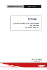 Onyx ONYX-1521 Manual