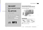Sharp XL-HP737E Operation Manual