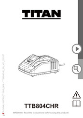 Titan TTB804CHR Manual