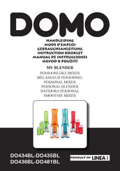 Linea 2000 DOMO DO434BL Instruction Booklet