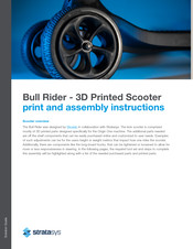 Stratasys Bull Rider Assembly Instructions Manual