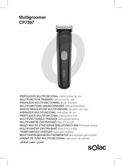 SOLAC CP7397 Instructions For Use Manual