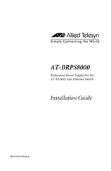 Allied Telesis AT-BRPS8000 Installation Manual
