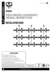 B-Tech System X BT8343 Installation Manual