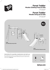 TP Toys Forest Toddler TP369P Instructions For Assembly, Maintenance And Safe Use