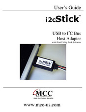 MCC i2cStick User Manual