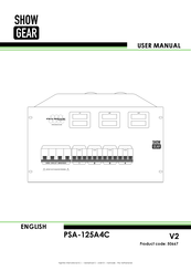 Showgear 50667 User Manual